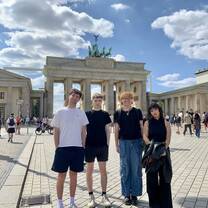 AIFS Abroad participants in Berlin, Germany