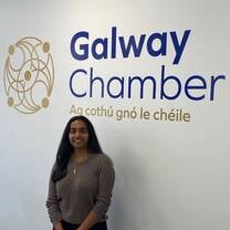 AIFS Abroad intern in Galway Chamber