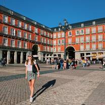 AIFS Abroad participant in Plaza Mayor