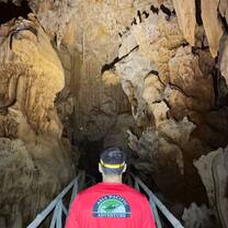 Visiting spectacular caves