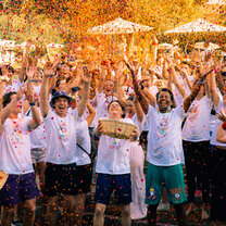 The 'Holi Festival' in Delhi, India