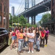 AIFS Abroad internship program participants in New York City, USA