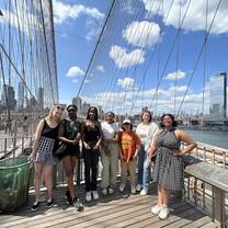 AIFS Abroad internship program participants in New York City, USA