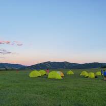 mongolia campsite