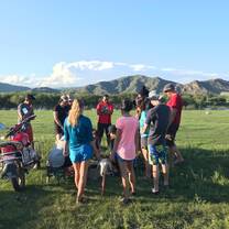 helping local nomads make their dinner 