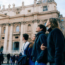 Students exploring Italy