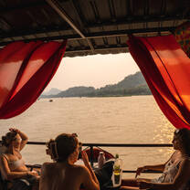 Guests on the Sunset Cruise