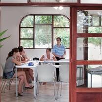EF students in class at the Costa Rica school