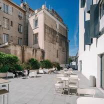 The EF Nice school courtyard