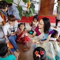 interacting with childen