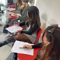 EF students focussed on learning in small class settings