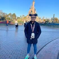 EF student on an excursion to Disneyland Paris