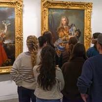 Students visiting Musée Granet