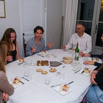 Dinner with a host family