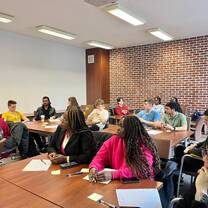 class with JP Morgan representative