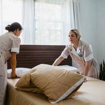 Work in Hospitality.