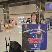 At the airport