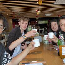 Our Students in testing yummy chinese food