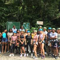 Zip line at El Valle de Anton