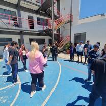 Teaching at local school