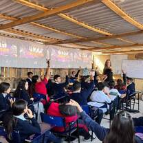 Teaching at local school
