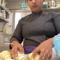 Working on Croissant - Suhana 