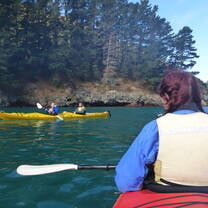 Kayaking in New Zealand 