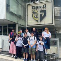 Group photo at Gen.G HQ and facilities