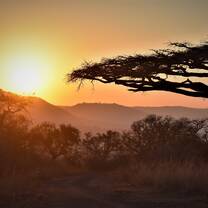 Sunset at UmPhafa Nature Reserve