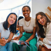Study center group photo