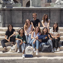Students in the heart of Rome