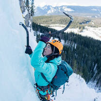 ice climbing
