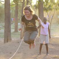 Volunteer skipping rope