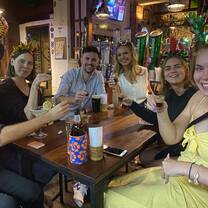 Students at a bar