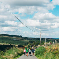 Students Hiking