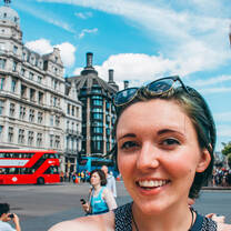 Student with Big Ben