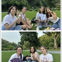 Au pair in Botanical Garden at Wutongshan, Shenzhen