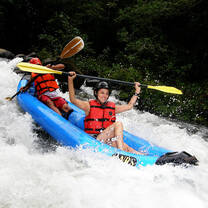 Rafting in Costa Rica with IFSA-Butler
