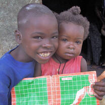 brother and sister in Cameroon