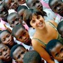 Volunteer teacher in Ghana
