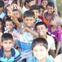 children in India