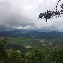 The view from a hiking trail near my home here in Costa Rica.
