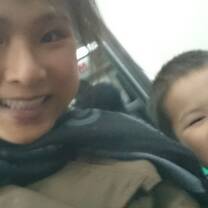 Hanging out with the kid on the subway - went on many adventures together