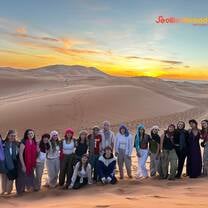 Our students on a trip to Morocco