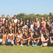 SAI offers excursions throughout the semester. SAI welcomes students to Rome with a visit to the famous Ostia Antica archaeological site. The group follows a guided tour of the site for a glimpse into the life of ancient Romans. Following the visit, we enjoyed lunch of a traditional Italian farm.