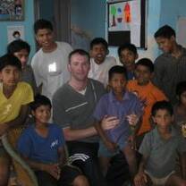 Work with children in India