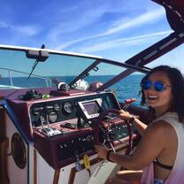 Summer Boating on Lake Huron, ON