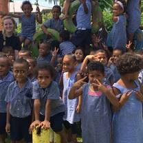 A class photo of my kindergarten class
