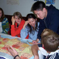 A Volunteer teaching in Germany with Volunteers for Peace