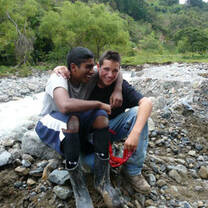 A gap year volunteer in Costa Rica